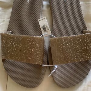 Slide on sandals